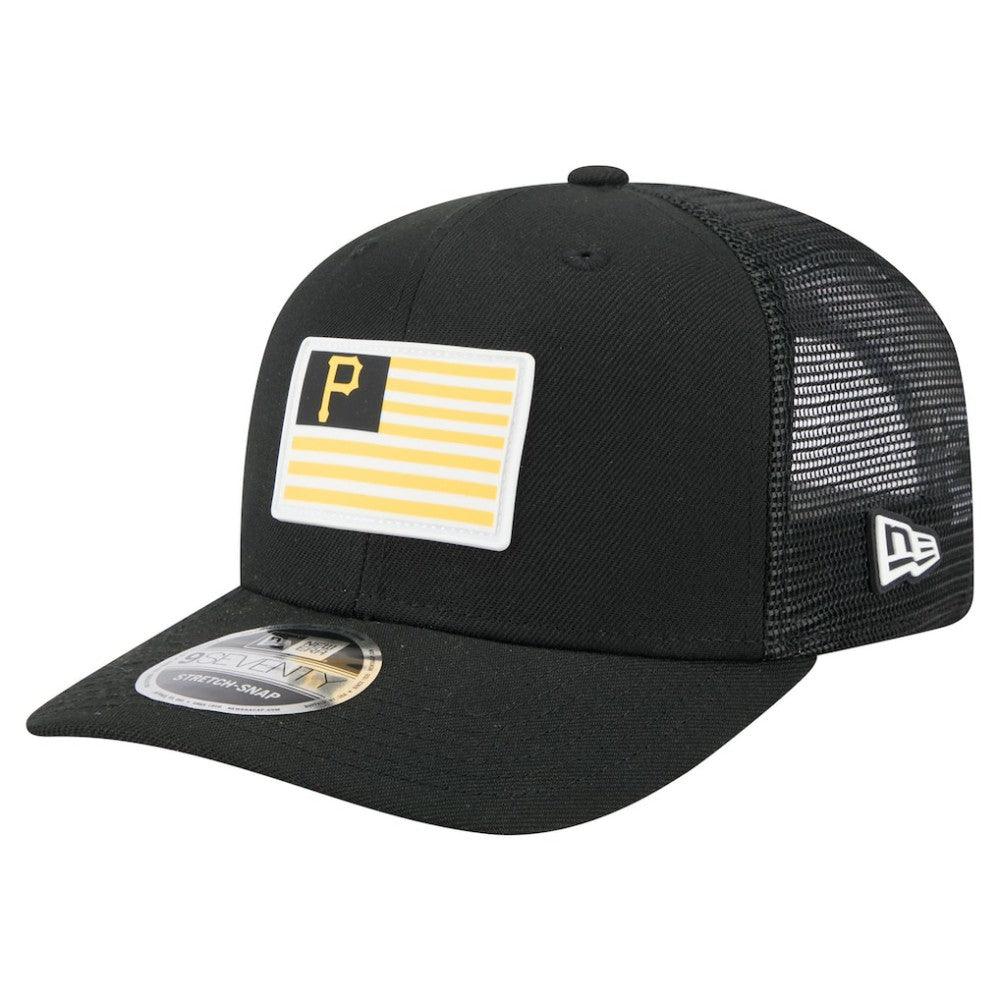 Pittsburgh Pirates New Era Flag 9SEVENTY Stretch-Snap Hat - MLB