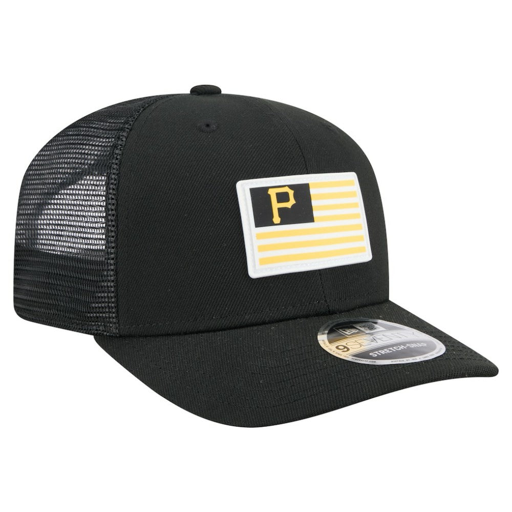 Pittsburgh Pirates New Era Flag 9SEVENTY Stretch-Snap Hat - MLB