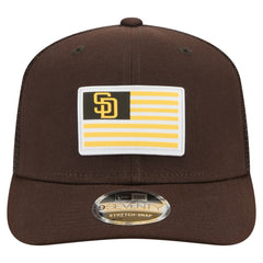 San Diego Padres New Era Flag 9SEVENTY Stretch-Snap Hat - MLB