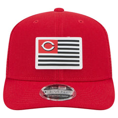 Cincinnati Reds New Era Flag 9SEVENTY Stretch-Snap Hat - MLB