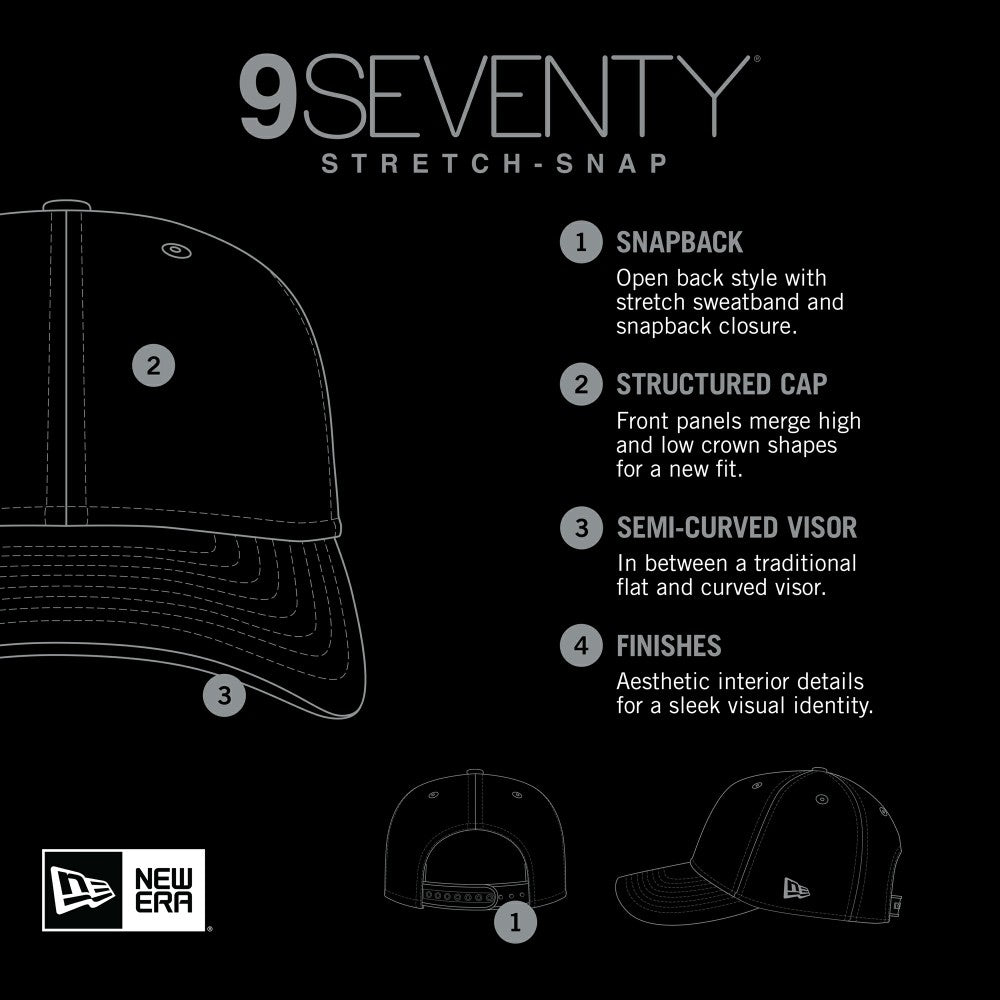 New York Mets New Era Multi-Rope 9SEVENTY Stretch-Snap Hat - MLB