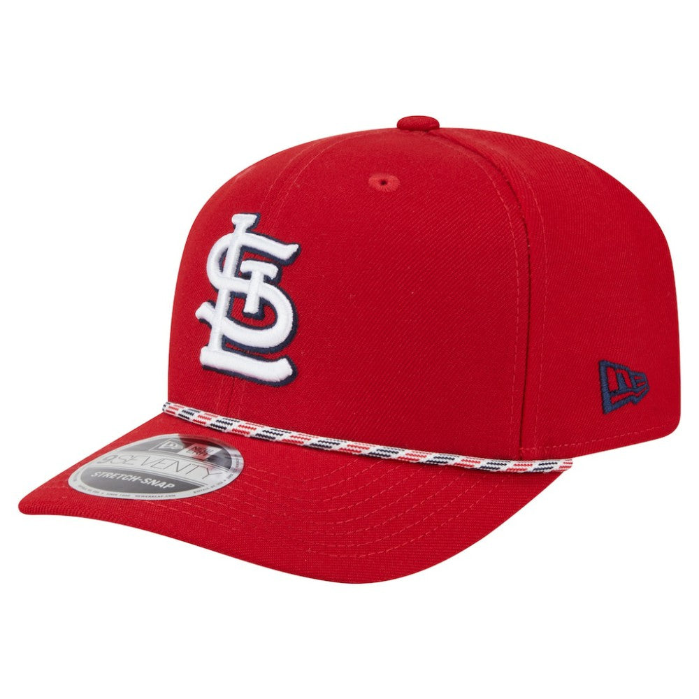 St. Louis Cardinals New Era Multi-Rope 9SEVENTY Stretch-Snap Hat - MLB