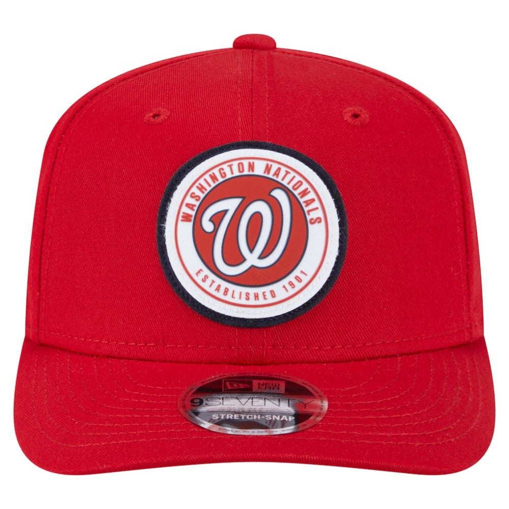 Washington Nationals New Era Circle Patch 9SEVENTY Stretch-Snap Hat - MLB
