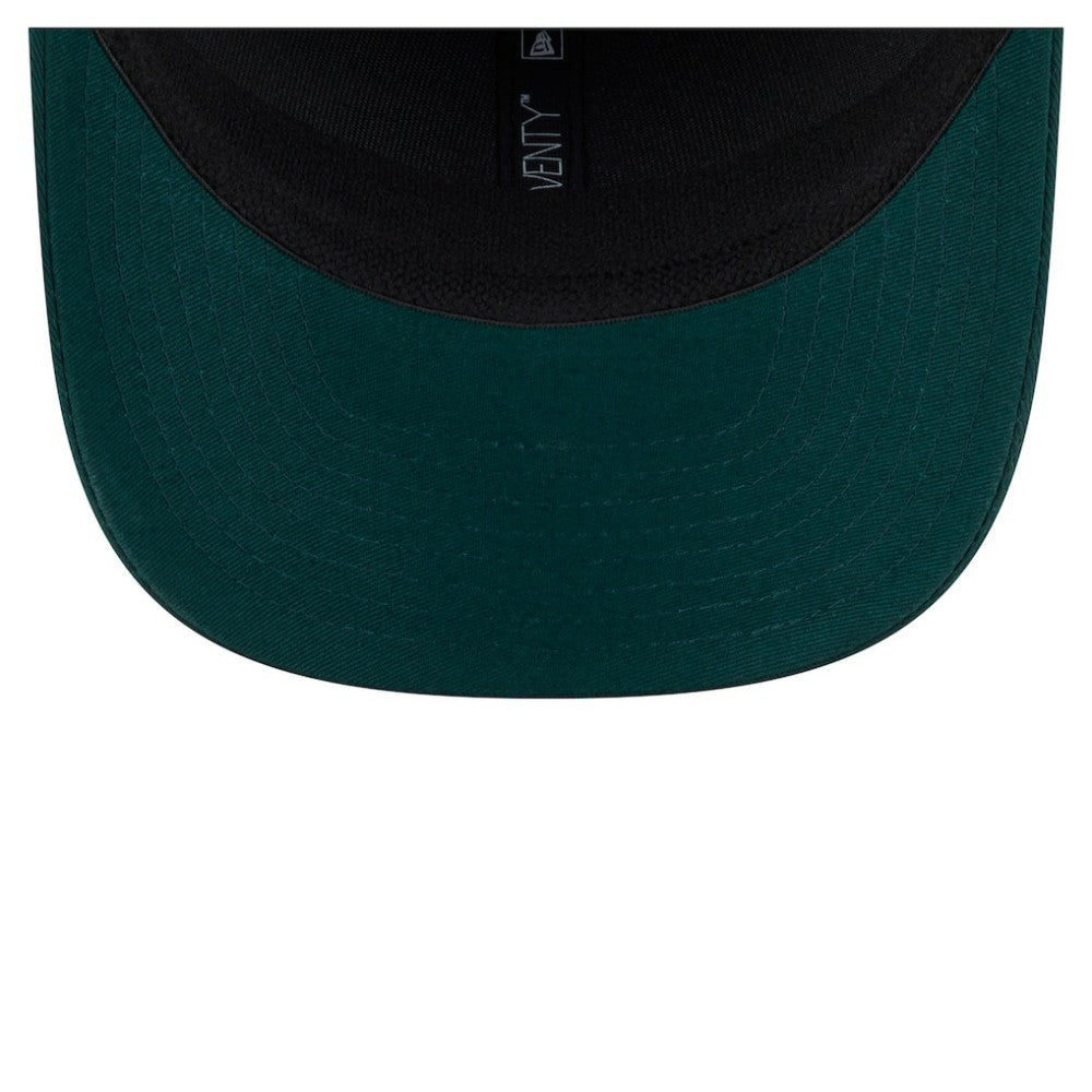 Athletics New Era Circle Patch 9SEVENTY Stretch-Snap Hat - MLB