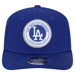Los Angeles Dodgers New Era Circle Patch 9SEVENTY Stretch-Snap Hat - MLB
