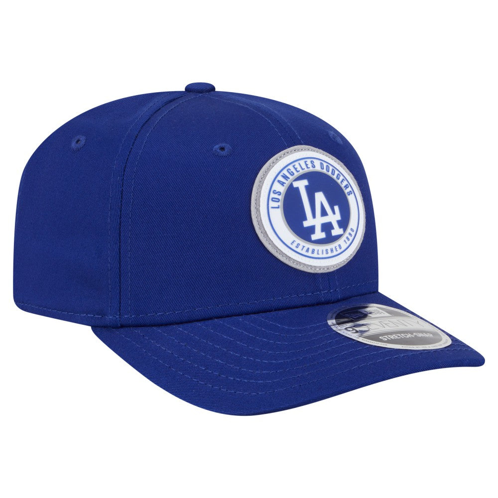 Los Angeles Dodgers New Era Circle Patch 9SEVENTY Stretch-Snap Hat - MLB