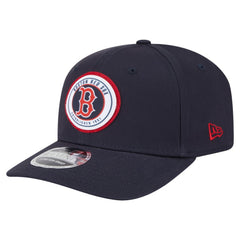 Boston Red Sox New Era Circle Patch 9SEVENTY Stretch-Snap Hat - MLB