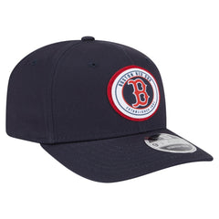 Boston Red Sox New Era Circle Patch 9SEVENTY Stretch-Snap Hat - MLB