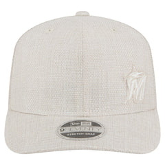 Miami Marlins New Era Flawless 9SEVENTY Stretch-Snap Hat - MLB