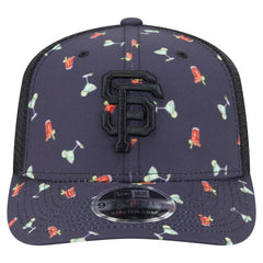 San Francisco Giants New Era Adventure Drinks Pattern 9SEVENTY Stretch-Snap Hat - MLB