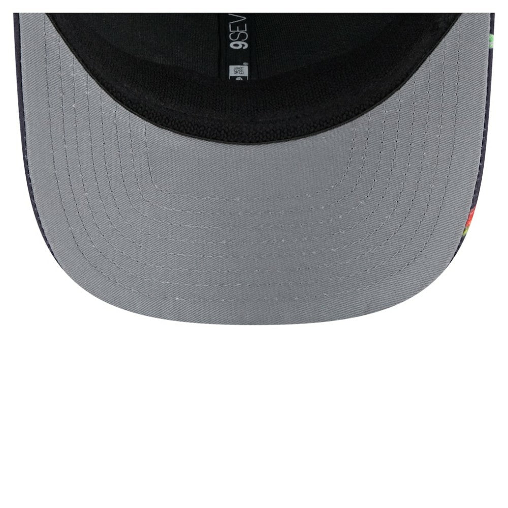 Atlanta Braves New Era Adventure Drinks Pattern 9SEVENTY Stretch-Snap Hat - MLB
