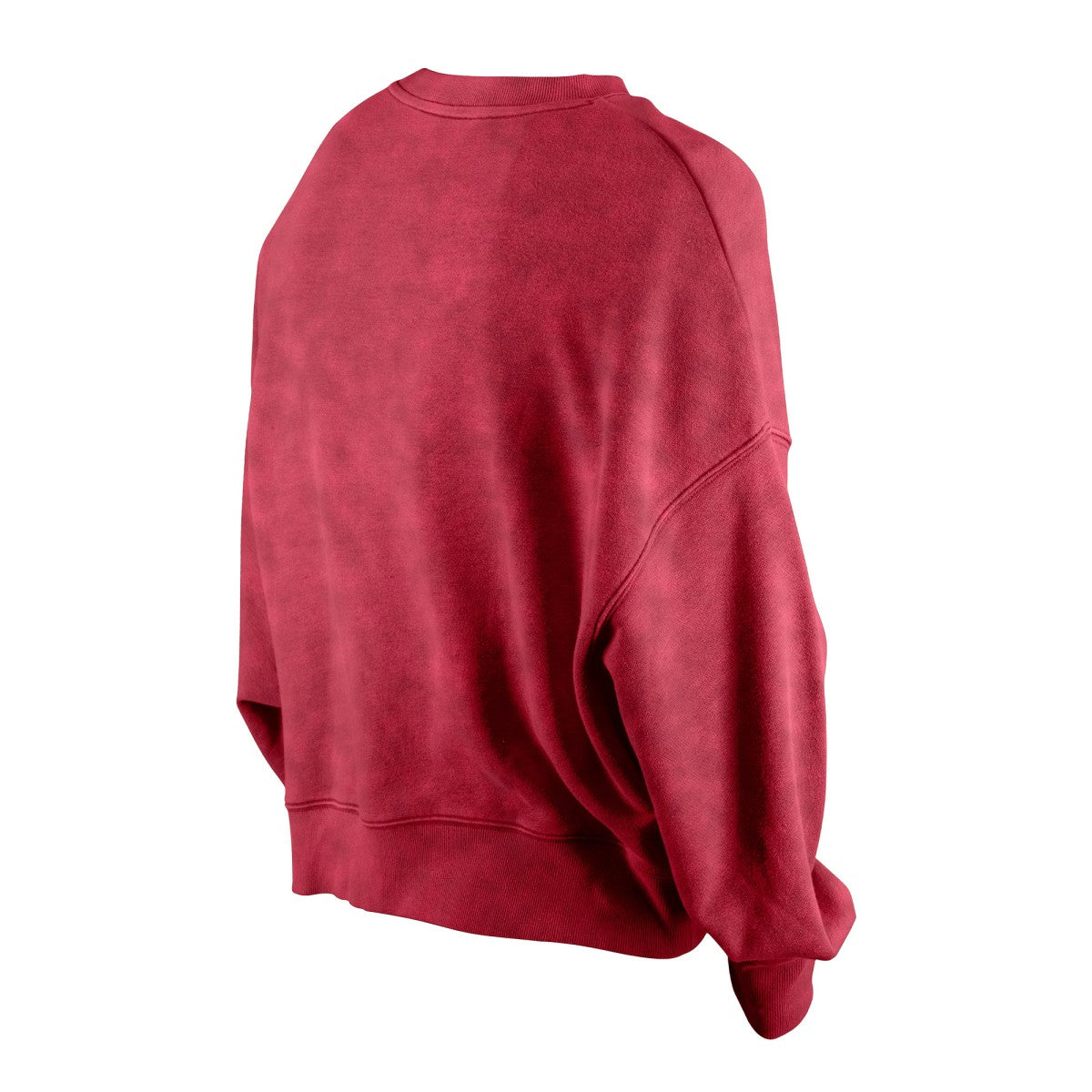 Miami Heat Women's Throwback Vintage Enzyme Wash Oversized Boxy Pullover Sweatshirt Red - NBA