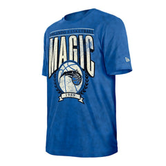 Orlando Magic Throwback Vintage Boxy Mineral Wash T-Shirt Blue - NBA