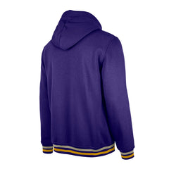 Los Angeles Lakers Throwback Vintage Pullover Hoodie Purple - NBA