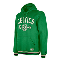 Boston Celtics Throwback Vintage Pullover Hoodie Kelly Green - NBA
