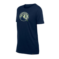Minnesota Timberwolves Women's Glam Game Flower T-Shirt Navy - NBA