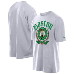 Boston Celtics Throwback Prep Oversized T-Shirt White - NBA