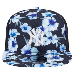 New York Yankees New Era Adventure Pattern Golfer Trucker Snapback Hat - MLB