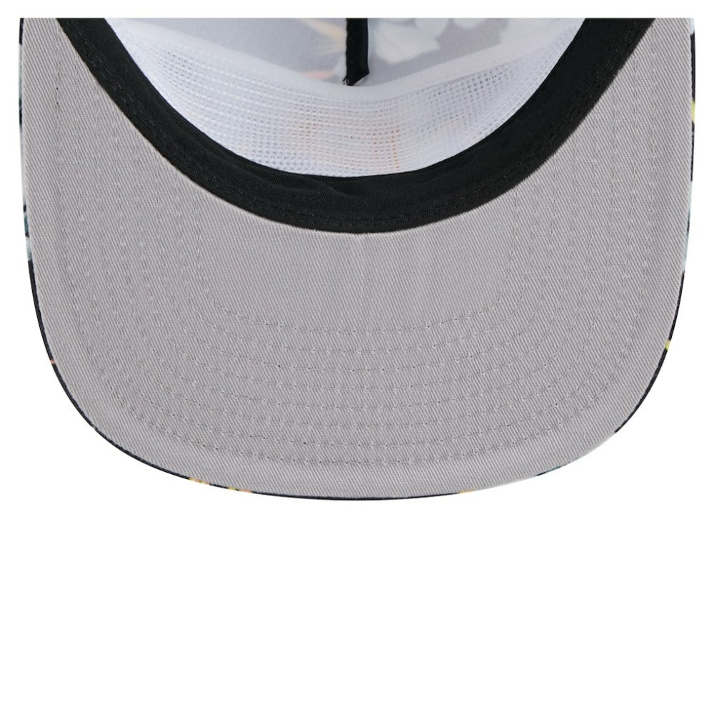 Pittsburgh Pirates New Era Adventure Pattern Golfer Trucker Snapback Hat - MLB
