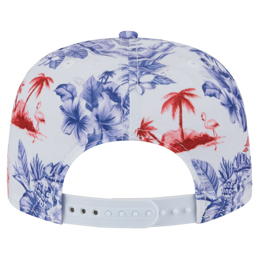 Los Angeles Angels New Era Printed Island Golfer Snapback Hat - MLB