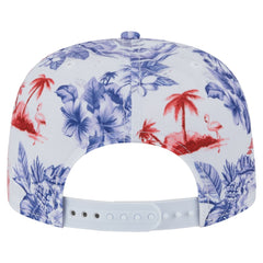Los Angeles Angels New Era Printed Island Golfer Snapback Hat - MLB