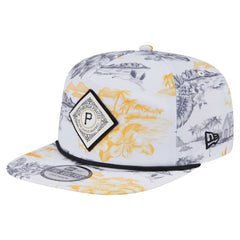 Pittsburgh Pirates New Era Printed Island Golfer Snapback Hat - MLB