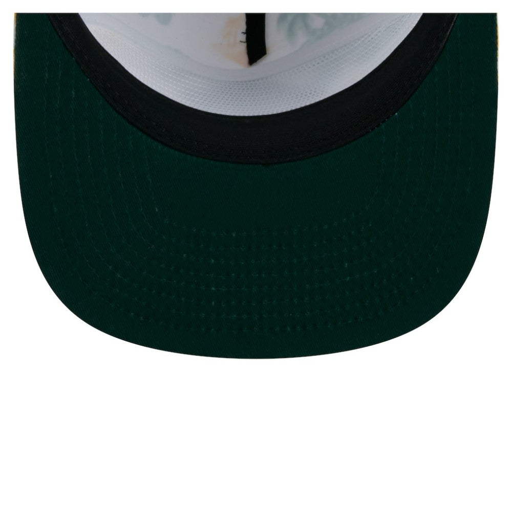 Athletics New Era Printed Island Golfer Snapback Hat - MLB