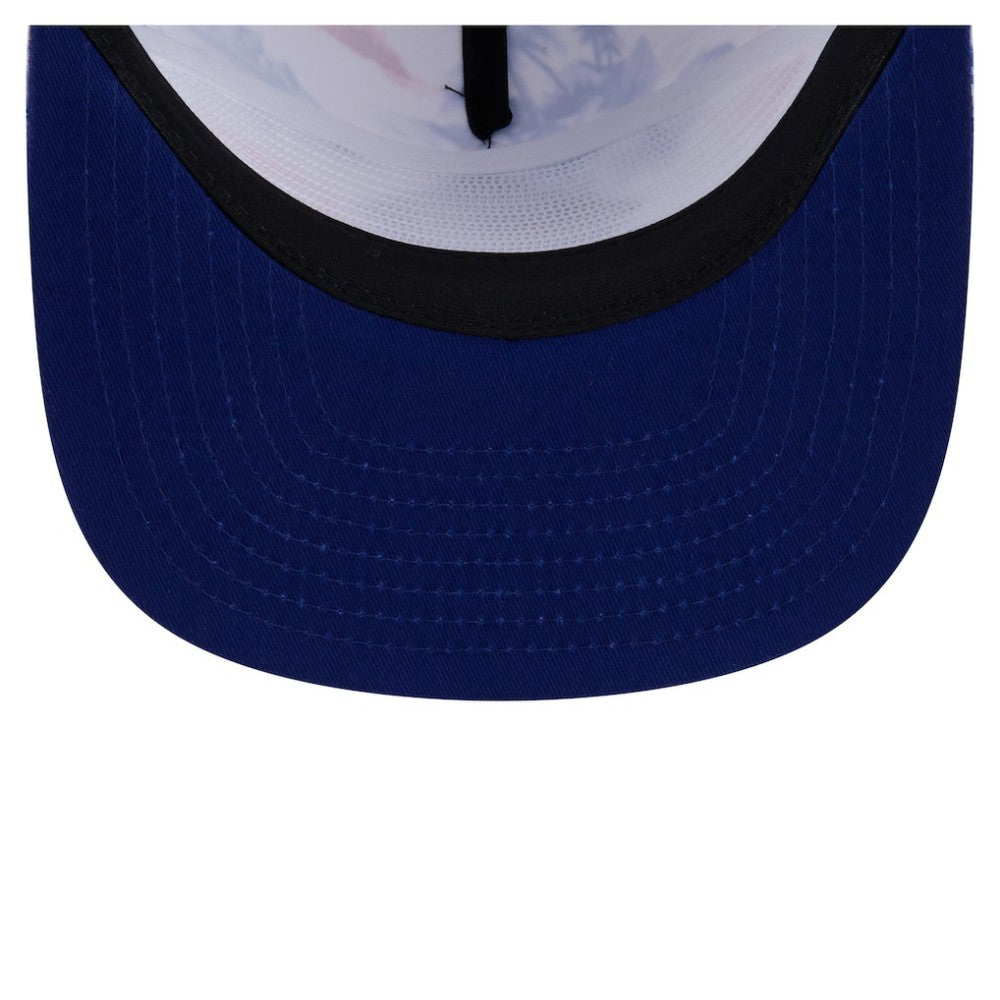 Texas Rangers New Era Printed Island Golfer Snapback Hat - MLB