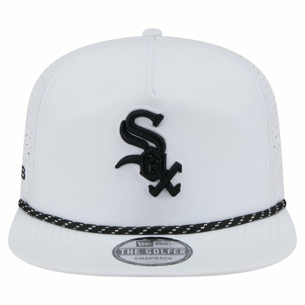Chicago White Sox New Era Perforated Golfer Snapback Hat - MLB