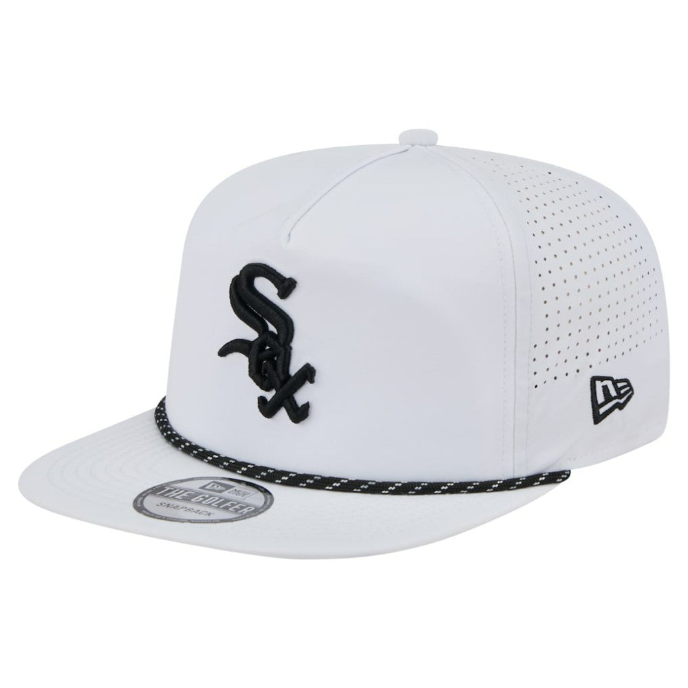 Chicago White Sox New Era Perforated Golfer Snapback Hat - MLB
