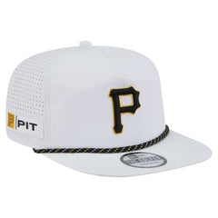 Pittsburgh Pirates New Era Perforated Golfer Snapback Hat - MLB