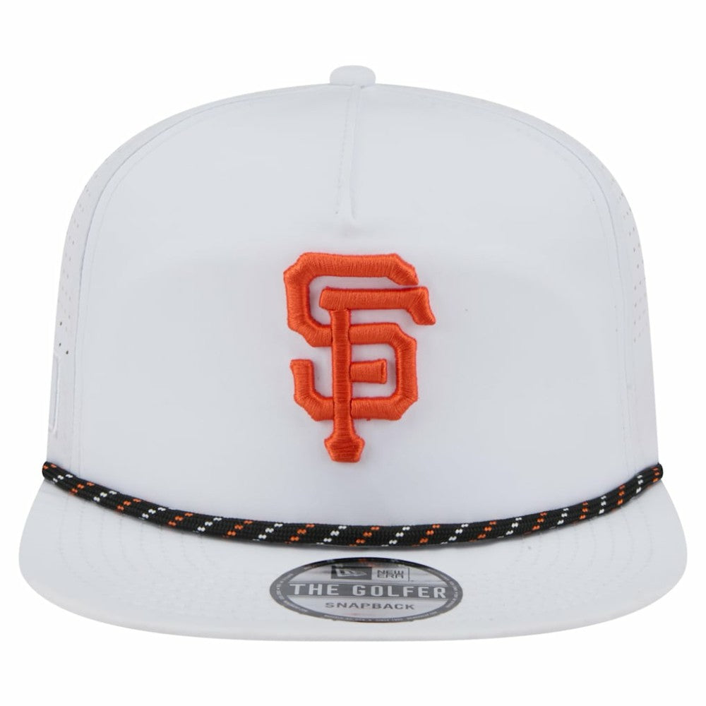 San Francisco Giants New Era Perforated Golfer Snapback Hat - MLB
