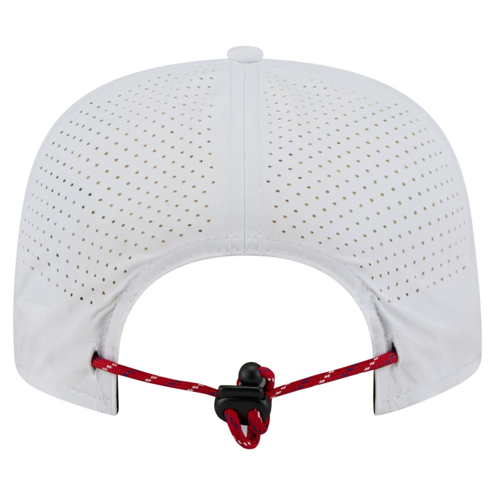 Los Angeles Angels New Era Perforated Golfer Snapback Hat - MLB