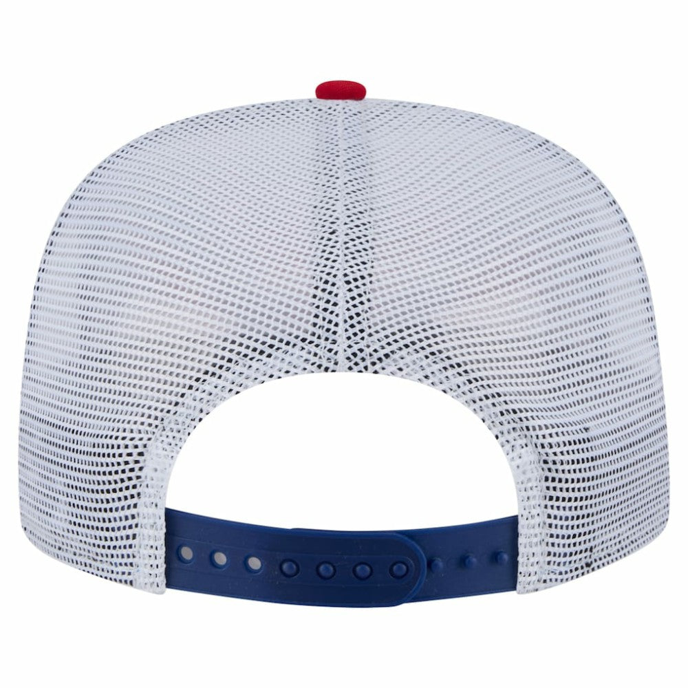 Texas Rangers New Era Tie-Dye Golfer Trucker Adjustable Hat Hats - MLB