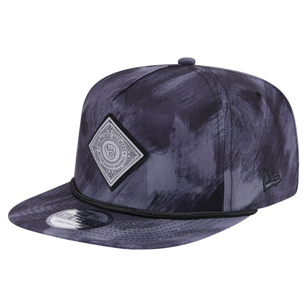 Milwaukee Brewers New Era Printed Golfer Snapback Hat - MLB
