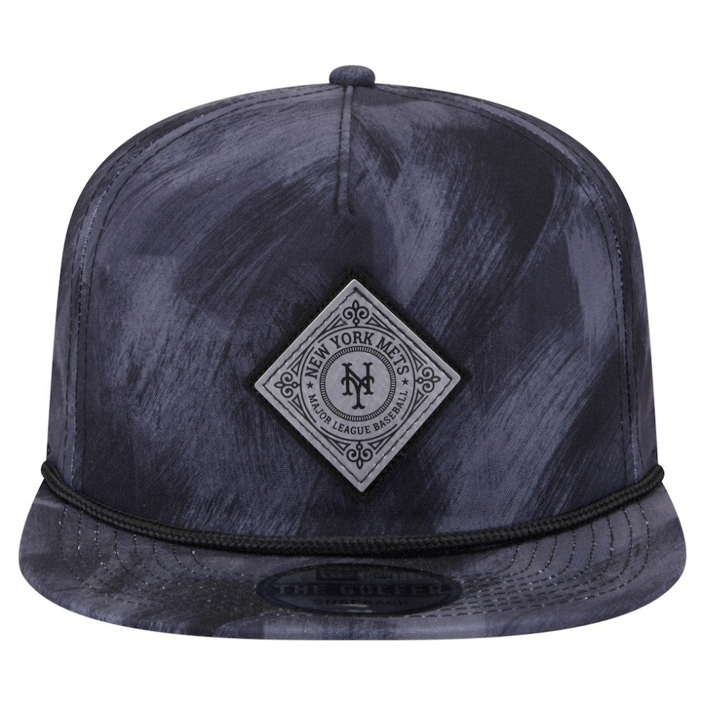 New York Mets New Era Printed Golfer Snapback Hat - MLB