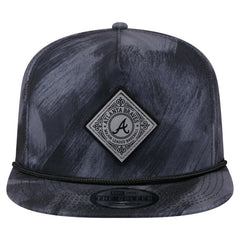 Atlanta Braves New Era Printed Golfer Snapback Hat - MLB