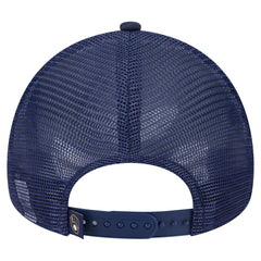 Milwaukee Brewers New Era Distressed 9FORTY A-Frame Adjustable Trucker Hat - MLB