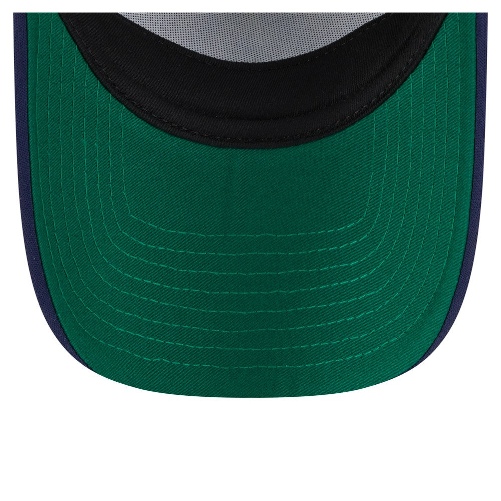 Milwaukee Brewers New Era Distressed 9FORTY A-Frame Adjustable Trucker Hat - MLB