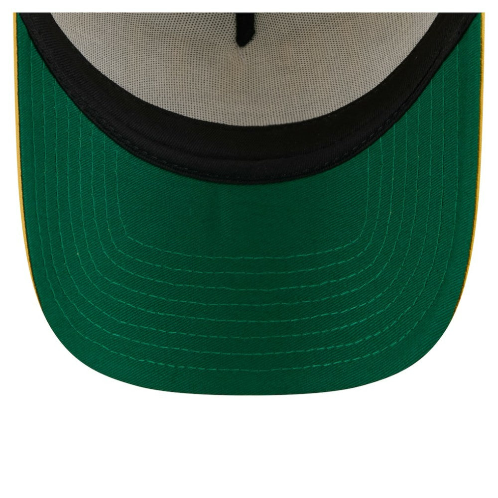 Pittsburgh Pirates New Era Distressed 9FORTY A-Frame Adjustable Trucker Hat - MLB