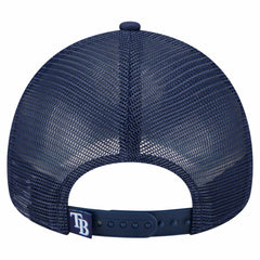 Tampa Bay Rays New Era Distressed 9FORTY A-Frame Adjustable Trucker Hat - MLB