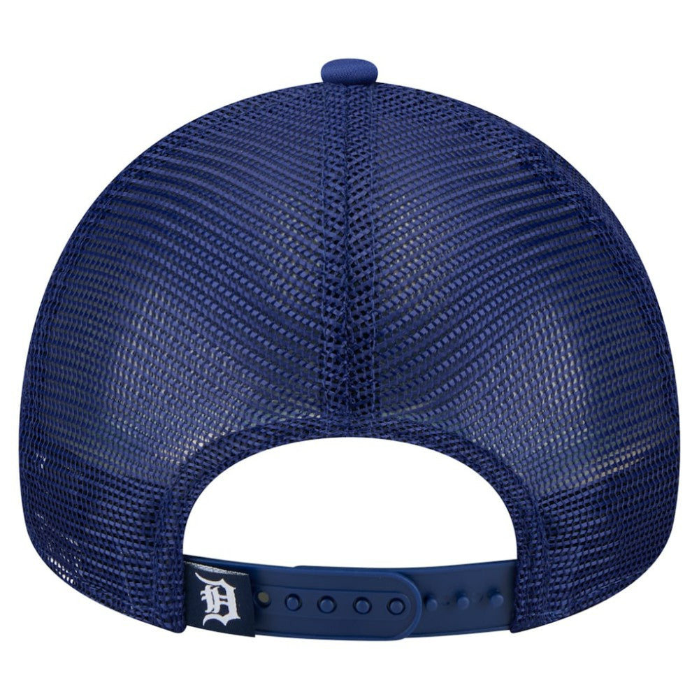 Detroit Tigers New Era Distressed 9FORTY A-Frame Adjustable Trucker Hat - MLB