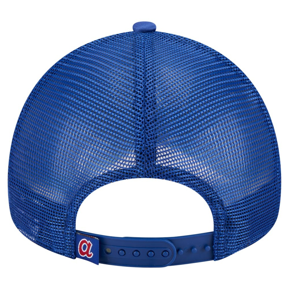 Atlanta Braves New Era Trucker A-Frame 9FORTY Adjustable Hat - MLB