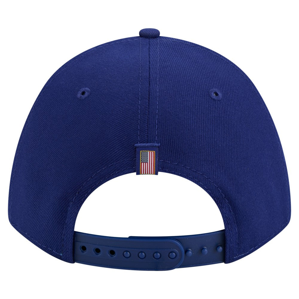 Los Angeles Dodgers New Era American Flag 9FORTY M-Crown A-Frame Adjustable Hat - MLB