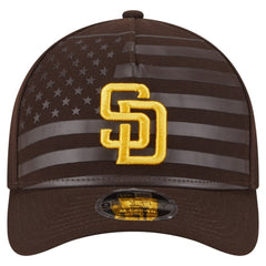 San Diego Padres New Era American Flag 9FORTY M-Crown A-Frame Adjustable Hat - MLB