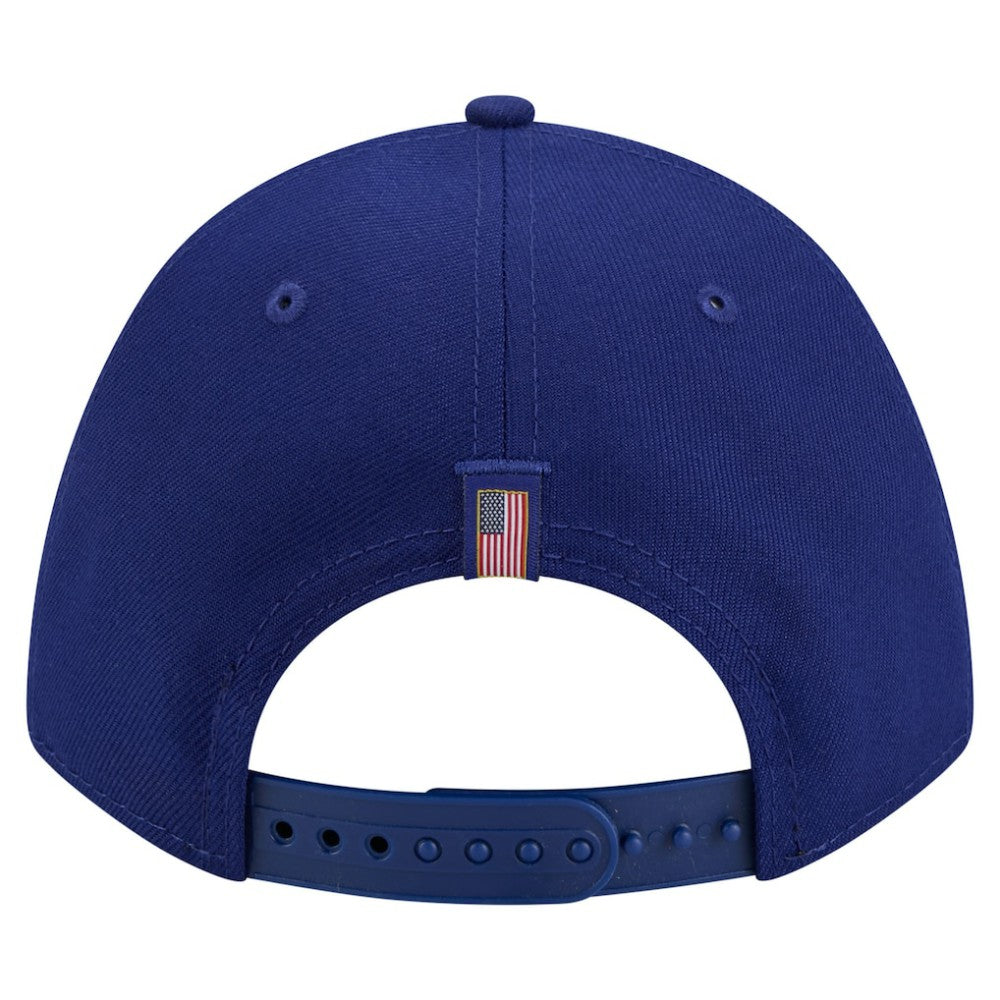 Texas Rangers New Era American Flag 9FORTY M-Crown A-Frame Adjustable Hat - MLB