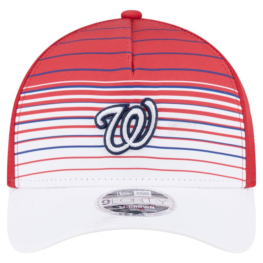 Washington Nationals New Era Gradient 9FORTY M-Crown Adjustable Hat - MLB