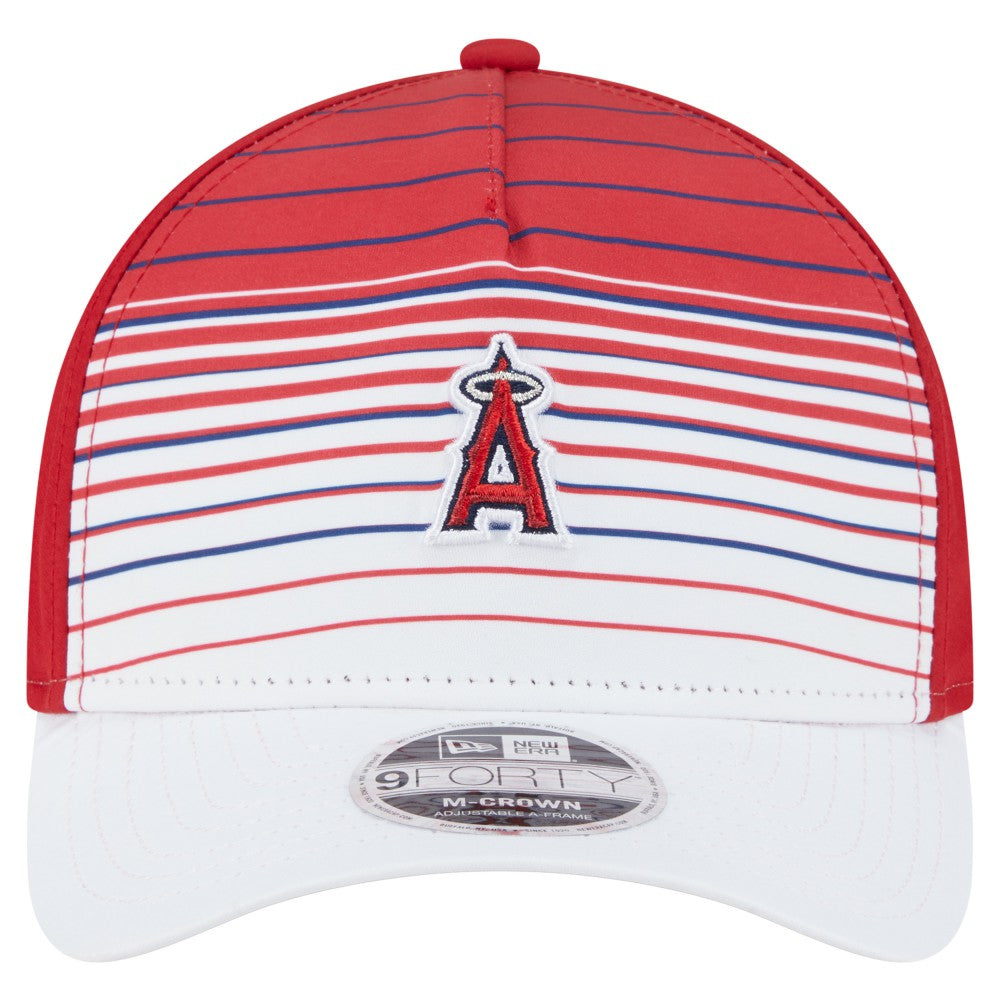 Los Angeles Angels New Era Gradient 9FORTY M-Crown Adjustable Hat - MLB