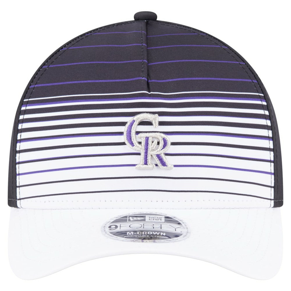 Colorado Rockies New Era Gradient 9FORTY M-Crown Adjustable Hat - MLB