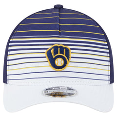 Milwaukee Brewers New Era Gradient 9FORTY M-Crown Adjustable Hat - MLB